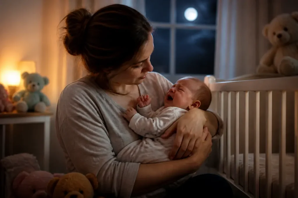 Bébé ne fait plus ses nuits depuis diversification : que faire ?