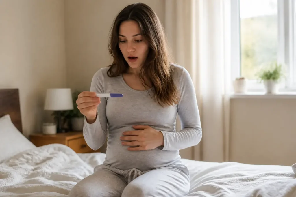 Test de grossesse négatif puis positif après quelques heures